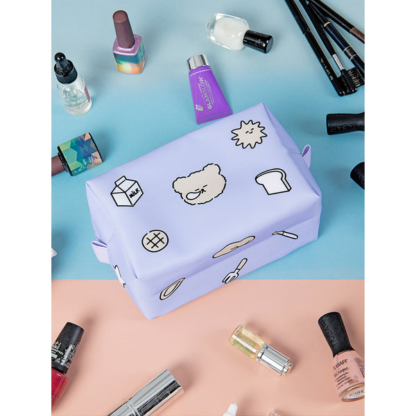 Teddy Bear [Lilac] Box Pouch By Kiitos Life