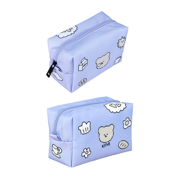 Teddy Bear [Lilac] Box Pouch By Kiitos Life