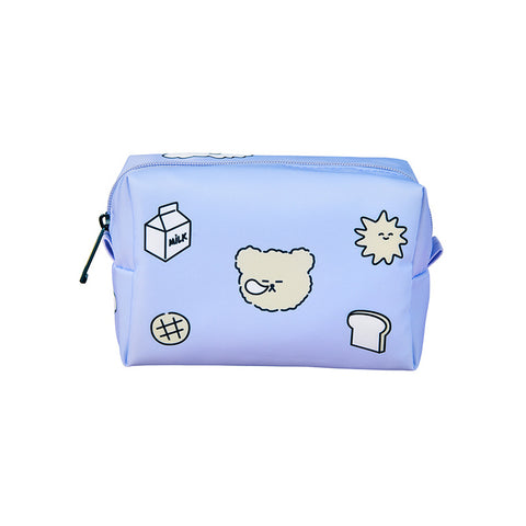 Teddy Bear [Lilac] Box Pouch By Kiitos Life