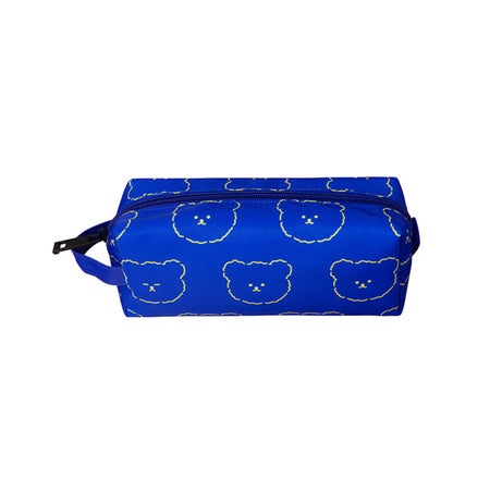 Teddy Bear [ Blue ] Box Pouch Wrist Strap By Kiitos Life