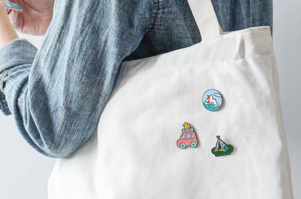 Life Is A Journey Enamel Pin By U-Pick