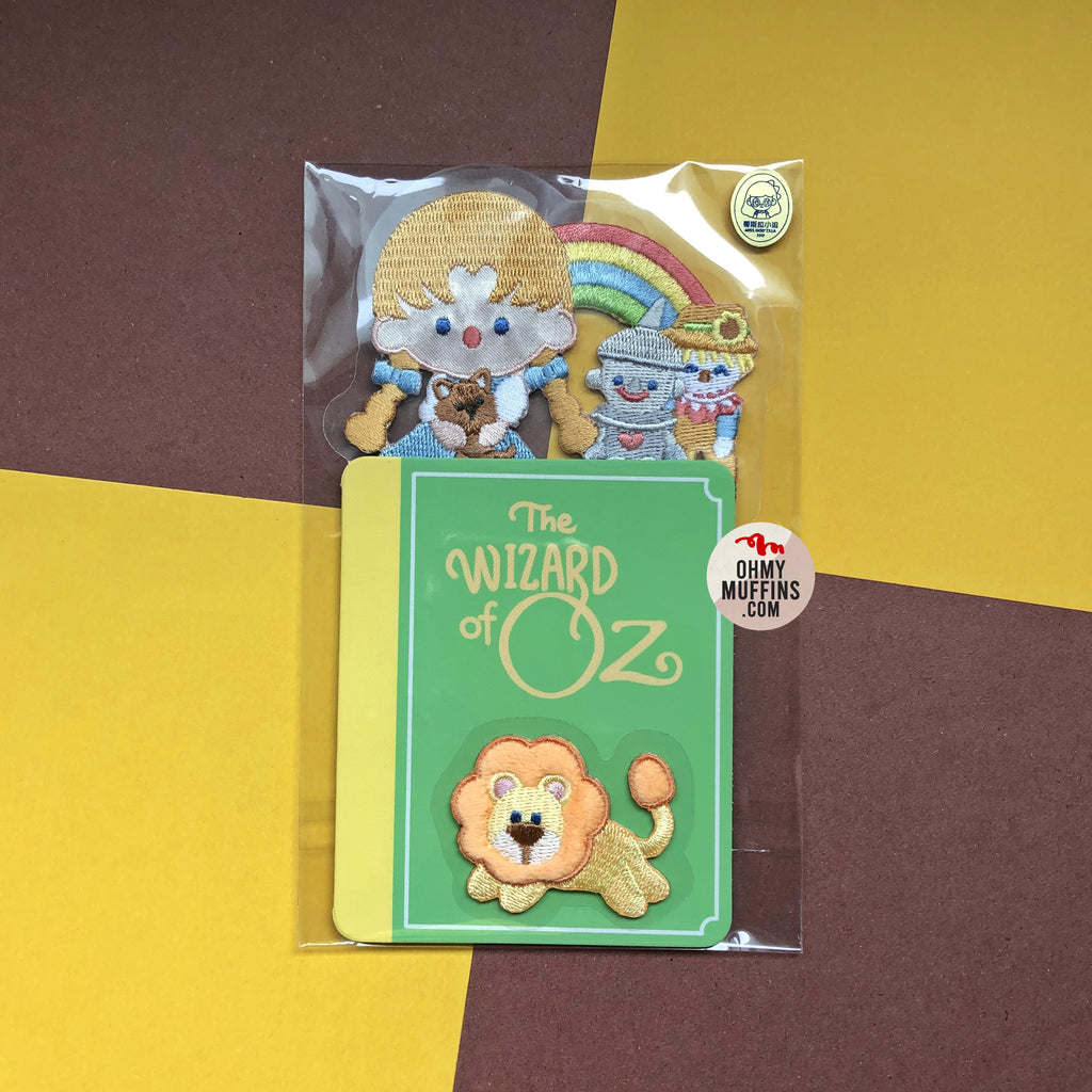 The Wizard Of Oz Embroidered Sticker & Iron-On Patch