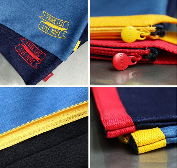 Think Less Live More [Red] Pouch By U-Pick