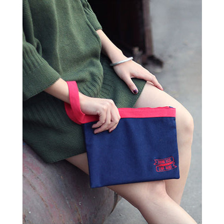 Think Less Live More [Red] Pouch By U-Pick