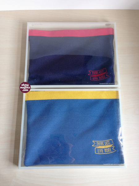 Think Less Live More Pouch By U-Pick