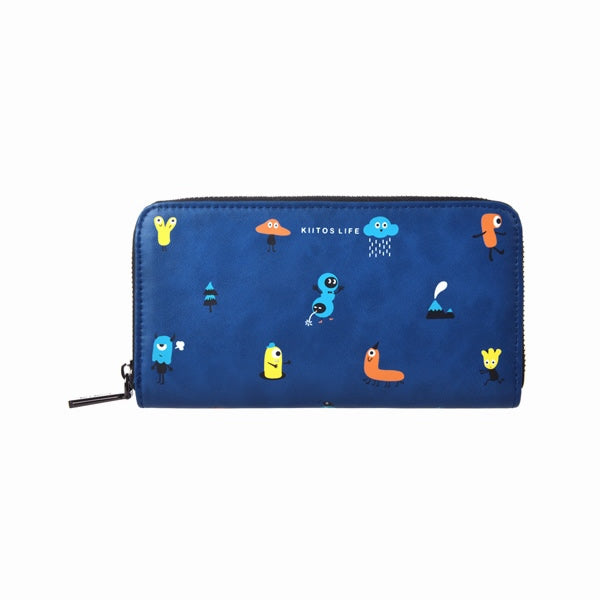 Long Tiny Monsters Wallet by Kiitos Life