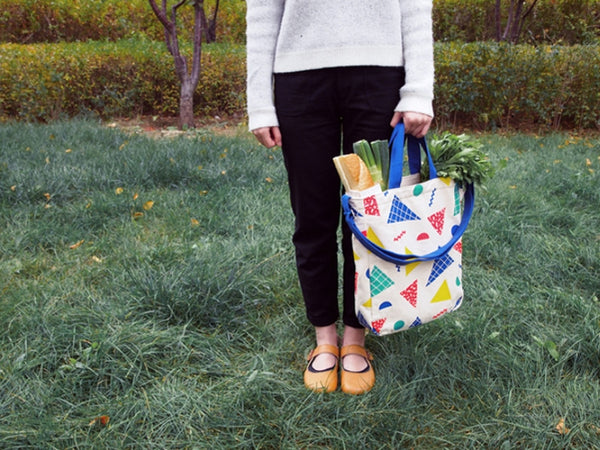 Geometry Tote Bag by Tinywoody - OUT OF PRODUCTION
