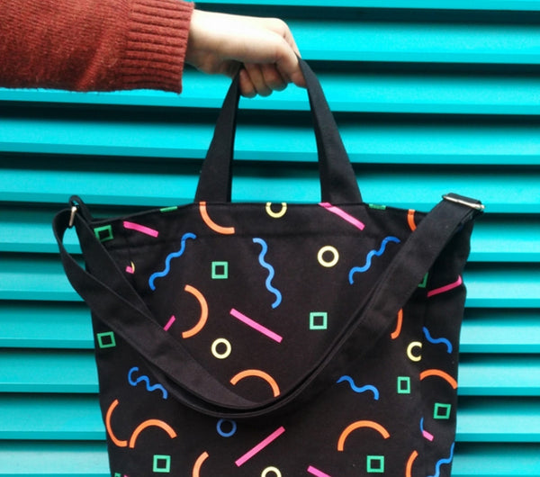 Geometry Tote Bag by Tinywoody - OUT OF PRODUCTION