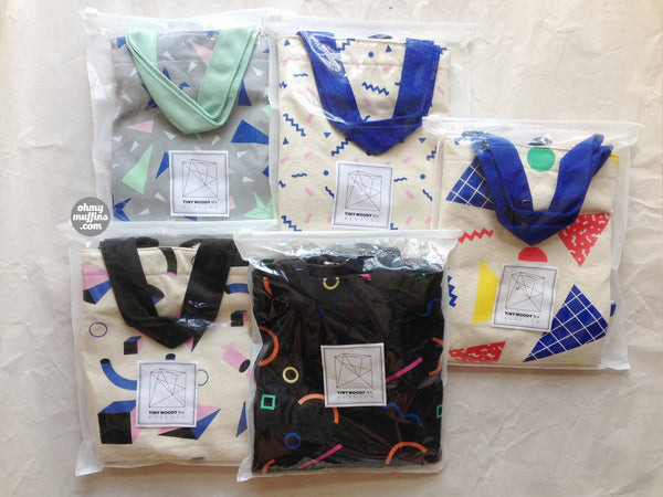 Geometry Tote Bag by Tinywoody - OUT OF PRODUCTION