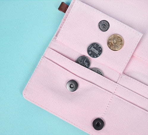 Canvas Long Wallet By 小野 Xaoye