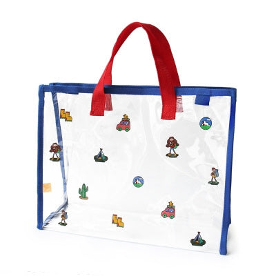 Life Is A Journey Transparent Beach Bag By U-Pick