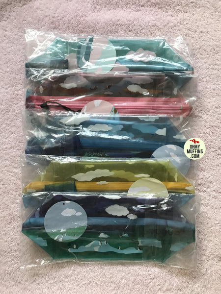 Transparent [Whale] Box Pouch With Strap By TUOUO