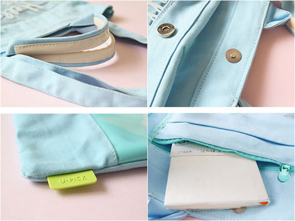 Semi Transparent Tote Bag By U-Pick - OUT OF PRODUCTION
