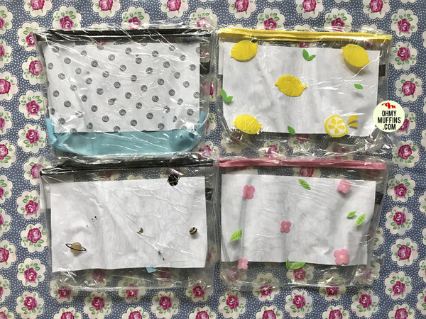[Clearance Sale] Transparent [Astronaut] Travel Pouch By U-Pick