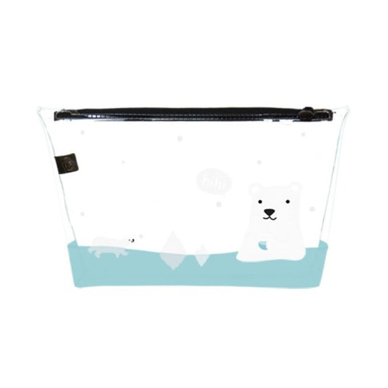 Transparent Polar Bear Travel Pouch By U-Pick