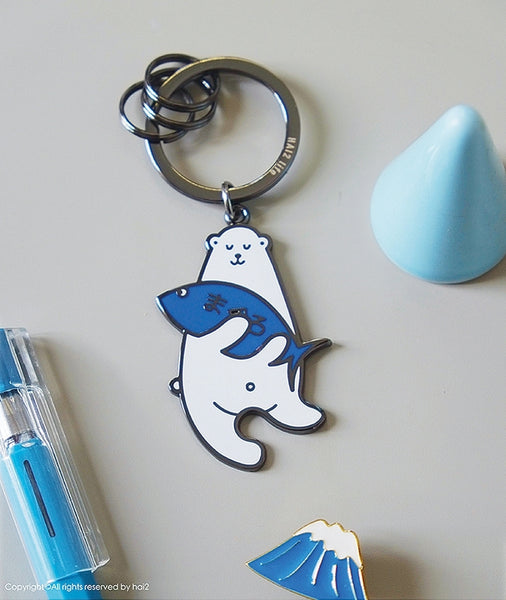 Travel In Tokyo Key Chain Tsukiji By HAI2