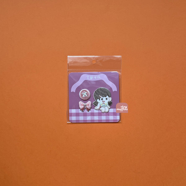 Treasure Girl [ Baby Tailor ] Embroidered Sticker & Iron-On Patch