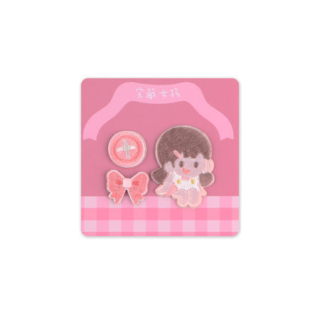 Treasure Girl [ Baby Tailor ] Embroidered Sticker & Iron-On Patch