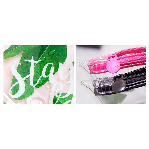 [Clearance Sale] Transparent [Weirdo Coupo] Travel Pouch By U-Pick