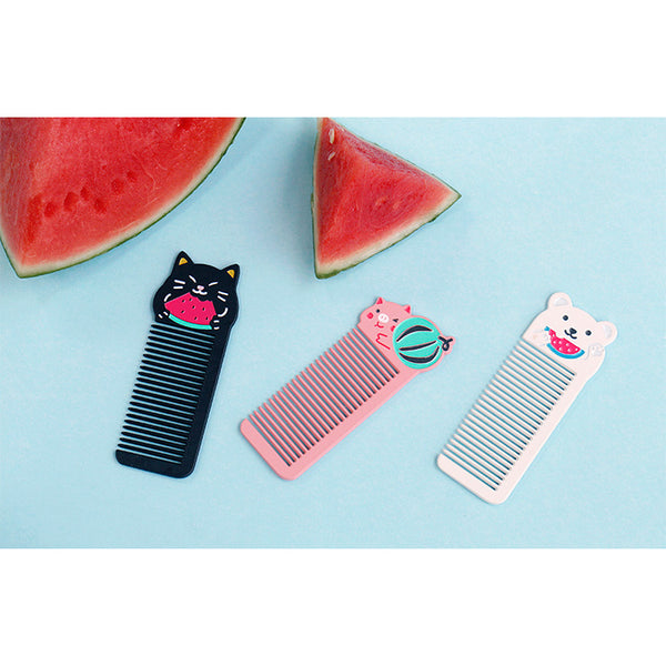 Small Pocket [Polar Bear] Animal Melon Comb By U-Pick