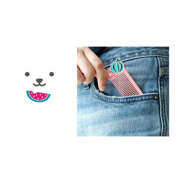 Small Pocket [Piggy] Animal Melon Comb By U-Pick