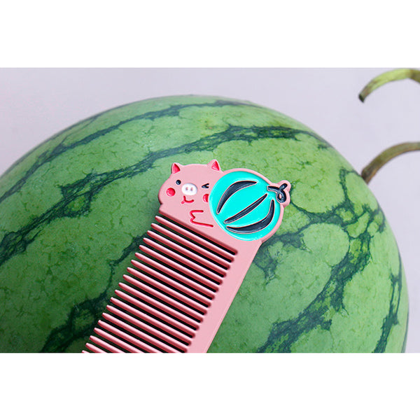 Small Pocket [Piggy] Animal Melon Comb By U-Pick