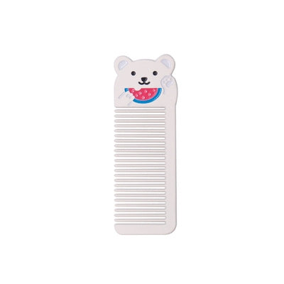 Small Pocket [Polar Bear] Animal Melon Comb By U-Pick