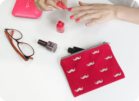 Moustache Pouch by U-Pick - OUT OF PRODUCTION