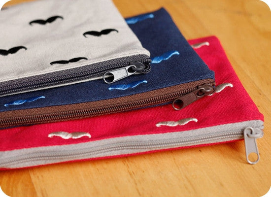 Moustache Pouch by U-Pick - OUT OF PRODUCTION