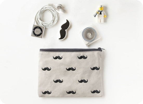 Moustache Pouch by U-Pick - OUT OF PRODUCTION