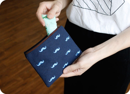Moustache Pouch by U-Pick - OUT OF PRODUCTION