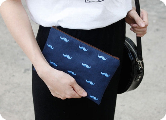 Moustache Pouch by U-Pick - OUT OF PRODUCTION