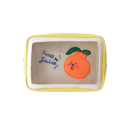 Ugly Orange [Orange Juice] Digital Pouch By Milkjoy