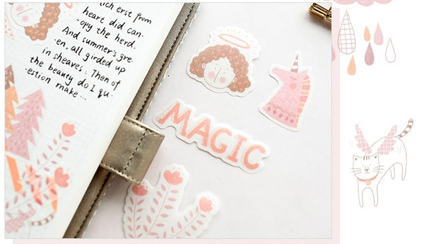 Elegant Unicorn Dream Sticker Pack