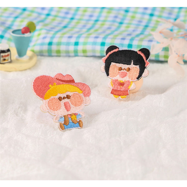 Universal Baby [American Cowboy] Embroidered Sticker & Iron-On Patch