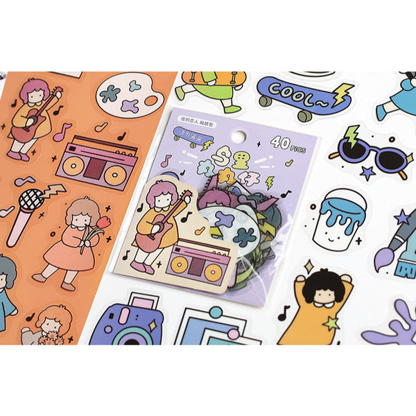 Uri Maru [Full Of Life] Stickers Pack