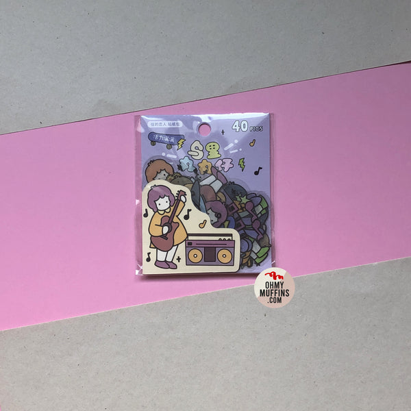 Uri Maru [Full Of Life] Stickers Pack