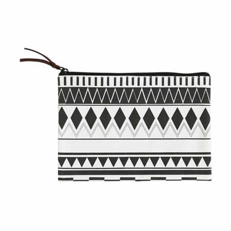 Graphic Pattern [Variation] Pouch By Colour-Up