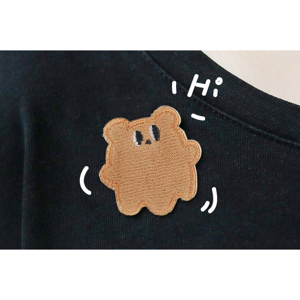 Very Strange [Bear] Embroidered Sticker & Iron-On Patch