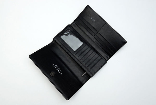 Classic Vinyl Long Wallet By Kiitos Life