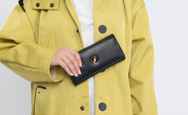 Classic Vinyl Long Wallet By Kiitos Life