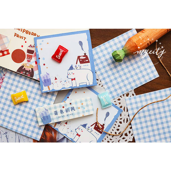 Warmth Light [Blue Wind] Notepad