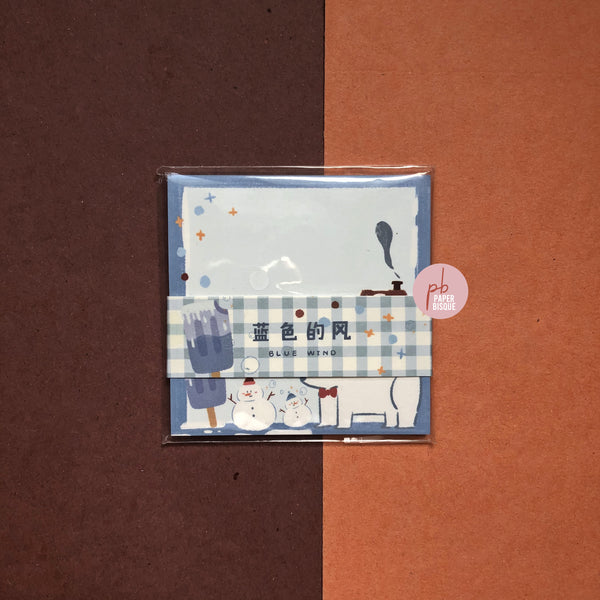 Warmth Light [Blue Wind] Notepad