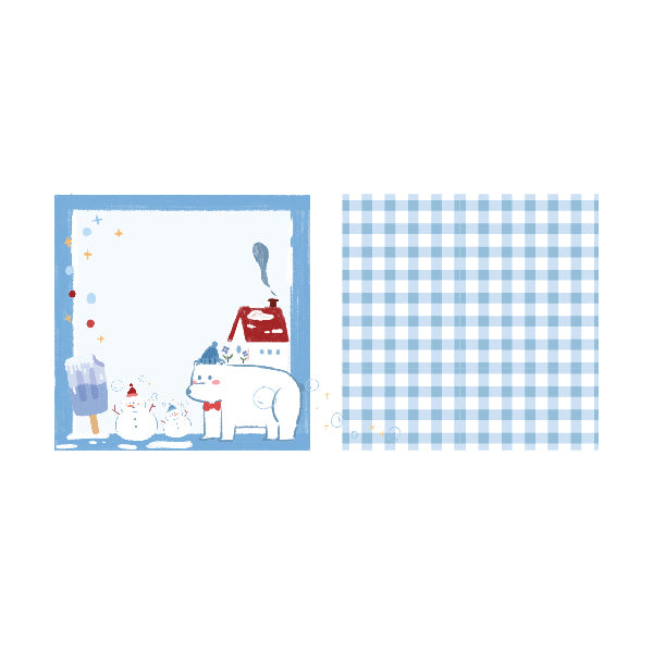 Warmth Light [Blue Wind] Notepad