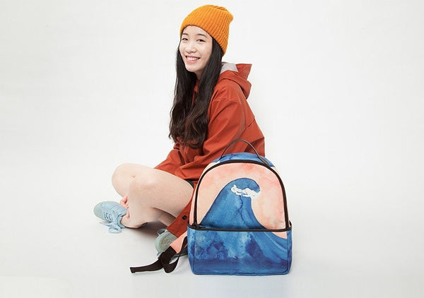 Watercolour Backpack By YIZI STORE