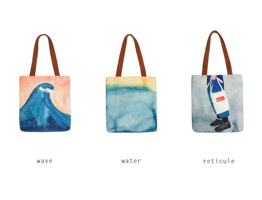 Watercolour Tote Bag By YIZI