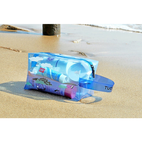 Transparent Whale Box Pouch With Strap By TUOUO