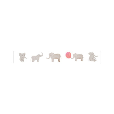 Whimsical Elephant Washi Tape