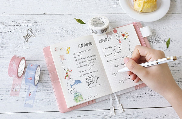 Whimsical Polar Bear Washi Tape