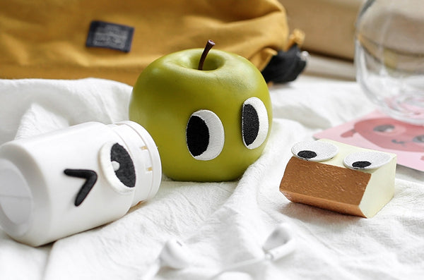 Wink Eye Embroidered Sticker & Iron-On Patch